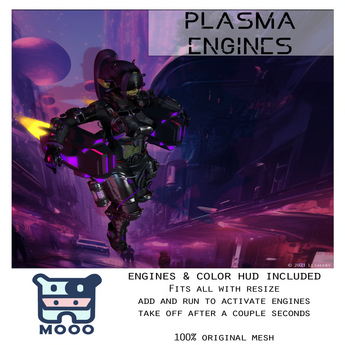 Second Life Marketplace - [Mooo] Plasma Engine (Add Me)